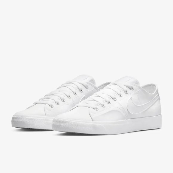 ✨NEW✨ Nike SB Skate Blazer Court White Low Top Skate Shoes Sneakers M 8.5 / W 10 main image 11